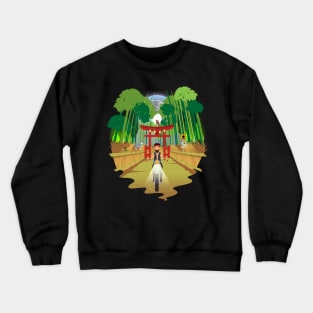 Mountain adventure motorbike Crewneck Sweatshirt